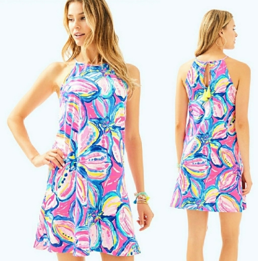 NWT Lilly Pulitzer Margot Pink Swing Dress - Picture 4 of 4